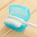 BZKSER Travel Toothbrush Set - 10 pcs with Protective Case & Caps | Portable Toothbrush Holder in 5 Colors - Buy Online on GoSupps.com