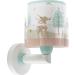 Dalber children's wall lamp children's room children's lamp wall light clouds loving deer animals pink rose 61279 E27