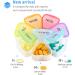 Gymboyang 7 Day Pill Organizer | Portable Weekly Pill Box for Travel | Dispenser Reminder Container for Vitamins, Fish Oil, Supplements, Medications - Buy Online on GoSupps.com
