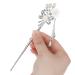 3-Piece Chinese Hair Stick & Japanese Hairpin Set - Pearl Rhinestone Flower Hair Accessories for Women - Vintage Tassel Chignon Jewelry - Traditional Style - Buy Online on GoSupps.com