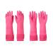 DABOGOSA Mamison 2 Pairs Reusable Waterproof Household Dishwashing Cleaning Rubber Gloves, Non-Slip Kitchen Glove(Medium)