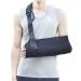 Arm Sling Support-Shoulder Immobilizer Rotator Cuff Wrist Elbow Forearm Brace Ergonomically Designed Arm Sling Strap for Broken Fractured Bones Subluxation Dislocation Sprain Left and Right