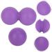 Premium Healeved 2st Yoga Ball Massage Balls - Back & Muscle Massager for Home | Lacrosse & Ice Hockey Foot Roller for Ultimate Relaxation - Buy Online on GoSupps.com