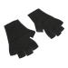 ZJchao UV Protection Glove for Gel Nail Lamp Anti UV Fingerless Gloves Protect Hands From UV Harm Outdoor Use Black - Buy Online on GoSupps.com