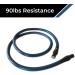 90lb Resistance Cable - Durable Rubber Exercise & Stretching Cables for Stronger Workouts | Buy Now - Buy Online on GoSupps.com