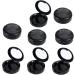 Beavorty 16 Pcs Eyeshadow Cosmetic Sample Jars Makeup Samples Makeup Tool Eye Shadow Eyelash Empty Travel 3.8*3.8cmx2pcs Blackx2pcs - Buy Online on GoSupps.com