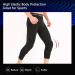 SS Color Fish Men's Black Basketball Leggings with Knee Pads - Large - Buy Online on GoSupps.com