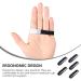 Bunion Corrector & Toe Separator Guard - Elastic Black Feet Wrap for Bunion Relief - 4x1.3cm - Buy Online on GoSupps.com