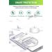 Philips Sonicare Electric Toothbrush Charger Replacement - Compatible with ProtectiveClean, FlexCare Series - Waterproof IP67 UK Plug - Buy Online on GoSupps.com