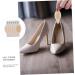 FRCOLOR 10pcs Clear Heel Stickers for Women's Shoes - Gel Heel Pads for Comfort & Prevention | International Shipping - Buy Online on GoSupps.com