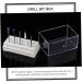 Housoutil 1pc Grinding Head Storage Box Container Grinding Head Display Base Pedicure Drill Bit Stand Manicure Grinding Head Holder Bit Holder White Nail - Buy Online on GoSupps.com