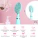 Sonic Facial Cleansing Brush - Lyrzzey Portable Handheld Face Cleanser with 5 Speeds - Rechargeable & Gentle Exfoliating Brush for Deep Cleaning and Massaging - Blue - Buy Online on GoSupps.com