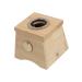 Amagogo box mugwort box stable home decoration moxibustion box scooter stick holder for hotel office bedroom living room 11x11x10cm