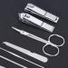 Nail Clippers Set Stainless Steel Cutter Fingernail Toenail Kit for Home and Travel (HEEPDDx48i1nagfs-02) - Buy Online on GoSupps.com