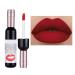 Rosarden Matte Velvet Red Wine Bottle Liquid Lipstick - long-Lasting 24 Hours Waterproof Non stick Cup lip gloss - Mini High saturation lip glaze - Women's Daily Portable Lipstick Holiday Gift (01)