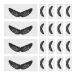 STAHAD Autocollants Cire Nez et Moustache 100 Pi ces Protections D coratives pour Barbe Outil D pilation Portable Perles de Cire Usage Personnel pour Hommes