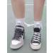 LELEBEAR Magnetic Hand Holding Couple Socks - 4 Pairs, Funny 3D Doll Design, Cotton Material - White - Buy Online on GoSupps.com