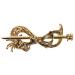 minkissy Hair Accessories Hair Barrettes Hair Clips High Bun Clip Hair Sticks for Buns Hair Bun Holder Vintage Hair Cuffs Circle Hair Clip Cage Clips Hair Bun Clip Alloy Metal With Stick