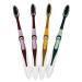 Minkissy 4 pieces toothbrush for adults oral cleaning tools Home tools adult tooth dairy tooth brushes with high bristle density brush filament big head travel