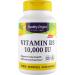 Healthy Origins Vitamin D3 10, 000 Lulanolin Gels, 120 Count 120 Count (Pack of 1)