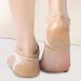 4 Pairs Comfortable Moisturizing Cracked Heel Socks Non-Slip Soft Gel Heel Socks Natural Useful Toeless Heel Socks for Dry Cracked Heels - Buy Online on GoSupps.com