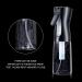 Uraqt 200ml Hair Spray Bottle - Professional Salon Water Spray for Hairdressers - Black & Transparent Watering Tool - Buy Online on GoSupps.com