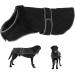 Entatial XXL Pet Warm Jacket - Versatile Plush Lining Windproof Adjustable Dog Coat for Cold Weather | Perfect for Large Dogs - Buy Online on GoSupps.com