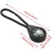 Digjobk Mini Compass Zipper Pull for Outdoor Camping - 10PCS Black Navigation Accessory for Backpacks & Sports Gear - Buy Online on GoSupps.com