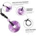 Fomiyes Amethyst Necklace with Safety Buckle | Healing Crystal Jewelry for Men & Women | Unique Chinese Design - Buy Online on GoSupps.com