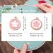 Pink Sakura Cross Stitch Needle Minder Set - Magnetic Holder for Embroidery Supplies (2 PCS) - Buy Online on GoSupps.com