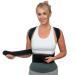 A&X Bravo Posture Corrector for Men and Women - Adjustable Lumbar Support & Breathable Back Brace for Improved Posture and Pain Relief - XL Black - Buy Online on GoSupps.com