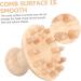 Gleavi 3 STK Wooden Massage Combs - Scalp & Head Massage Tool for Blood Circulation | Ideal for Children - Buy Online on GoSupps.com