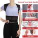 Tourmaline Self-Heating Full Back Support Belt 108Pcs Magnets Waist Brace Back Posture Vest Spine Shoulder Posture Correction Belt (Size : Large) (X) (Medium) - Buy Online on GoSupps.com