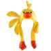 Super Z Outlet Animal Cute Plush Animal Winter Ski Hat Beanie Aviator Style Winter with Long Glove Ear Flaps Yellow Duck