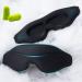 3D Sleep Mask for Men Women 3D Deep Contoured Eye Covers 100% Light Blockout Night Blindfold for Sleeping Comfortable Zero Eye Pressure Memory Foam Sleep Eye mask for Travel Office Outdoor Yoga - Buy Online on GoSupps.com
