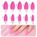 VICOVI Matte Press on Nails Medium Almond 24 Pack - 576PCS Solid Color Acrylic Nails for Home DIY and Salon Use - Buy Online on GoSupps.com