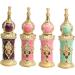 ULDIGI Women Perfume Bottle Wedding Decoration Wedding Ceremony Decorations Retro Antique Design Flower Vine Decoration Retro Decor Vintage Decor Oil Roller Container Travel Car - Buy Online on GoSupps.com