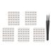 5 Pack (150 PCS) Oil absorb Gasket Cleaning Accessories Compatible with IQOS 2.4 Plus /3.0 contain tweezers (150 pieces of oil absorbing pads) 150 (5-pack)