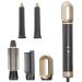 5-in-1 Hair Styler: Hot Air Brush Straightener Auto Curler Nozzle & Round Brush - 110 000 RPM High-Speed System