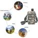 JFFCESTORE Insulated Camouflage Canteen Carrier Cover - 2 Quart Capacity Water Bottle Pouch for Hiking & Camping | ACU Design - Buy Online on GoSupps.com