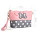 yiwoo 2 Pack Cosmetic Bag Mouse Ears Bag with Zipper Cartoon Leather Travel Makeup Handbag with Ears and Bow-knot  Cute Portable Cosmetic Bag Toiletry Pouch for Women Teen Girls Kids(Pink&Black) Pink/1+black/1 - Buy Online on GoSupps.com
