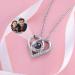 Personalized Photo Projection Heart Pet Pad Chain Unique Women's Remembrance Gifts | Custom Jewelry for Girls - Buy Online on GoSupps.com