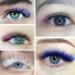 Shop Nagaraku Gradient Colored Volume Eyelash Extensions - 16 Rows 0.07 D Curl Ombre Green & Blue 9-15mm Premade Supplies - Buy Online on GoSupps.com