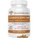 Cordyceps Performance Mushroom Extract Powder Supplement - Improve Energy and Endurance (120ct) Non-GMO (60 Days) 120 Count (Pack of 1)