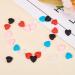 Buy GorgeCraft Silicone Glass Holder - 15 Pairs 5 Colors | Heart-Shaped Ear Holders to Prevent Slipping - International Shipping Available - Buy Online on GoSupps.com