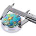 Buy Turtle and Fish Round Pill Box - 3 Compartments Portable Travel Organizer for Purse & Pocket - International Shipping Available - Buy Online on GoSupps.com