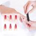 Andrea Mini Nail File 20Pcs 100/180 Grit Nail Buffers for Natural and Acrylic Nails - Professional Manicure/Pedicure Kit for Home and Salon - Buy Online on GoSupps.com