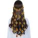 Bohemian Sunflower Hairband Floral Crown Headdress Hippie Headband Bridal Headpiece for Party Decoration Wedding Cosplay Costume - Buy Online on GoSupps.com