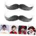 NOLITOY 2pcs Halloween Beard Wig Dreses Lifelike Beard Costume Halloween Cosplay Beards Prom Elder Handlebar - Buy Online on GoSupps.com