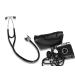 EMI Platinum Series Deluxe Black Cardiology Stethoscope ESC-333 AND EBD-217 Sphygmomanometer Set